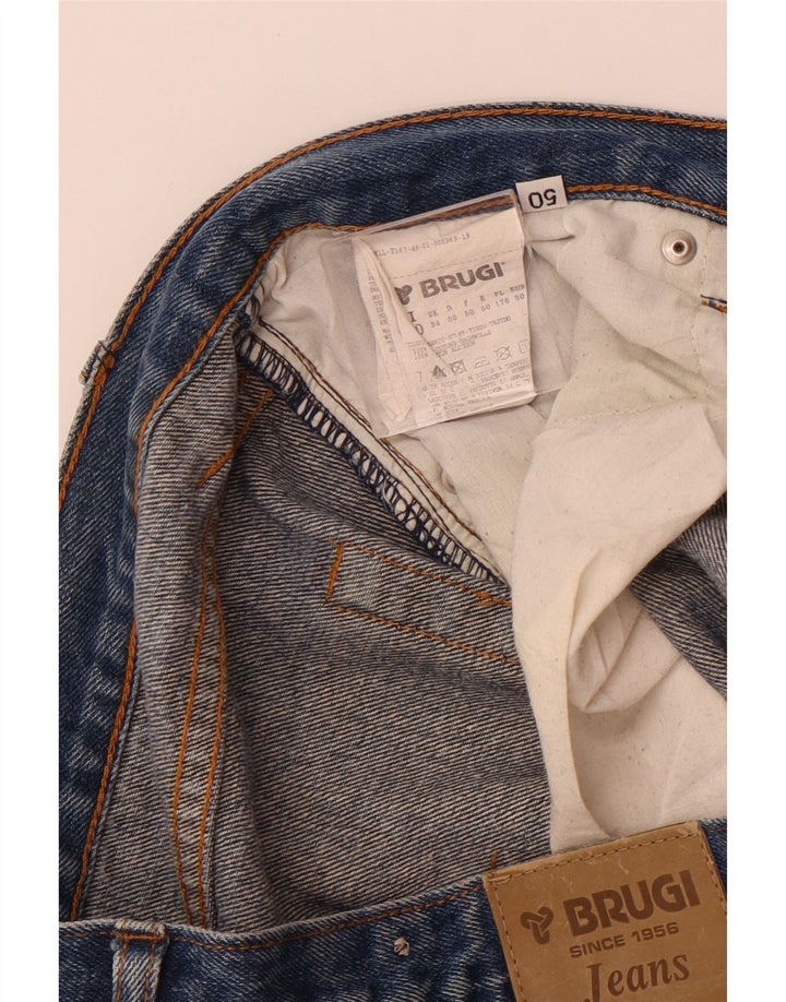 BRUGI Straight Jeans til mænd W34 L32 Blå Bomuld