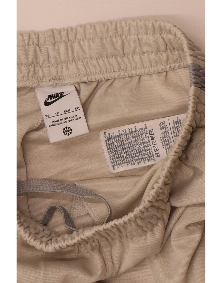 Nike Herre grafisk træningsdragt Bukser Joggers XS Beige Colourblock Polyester