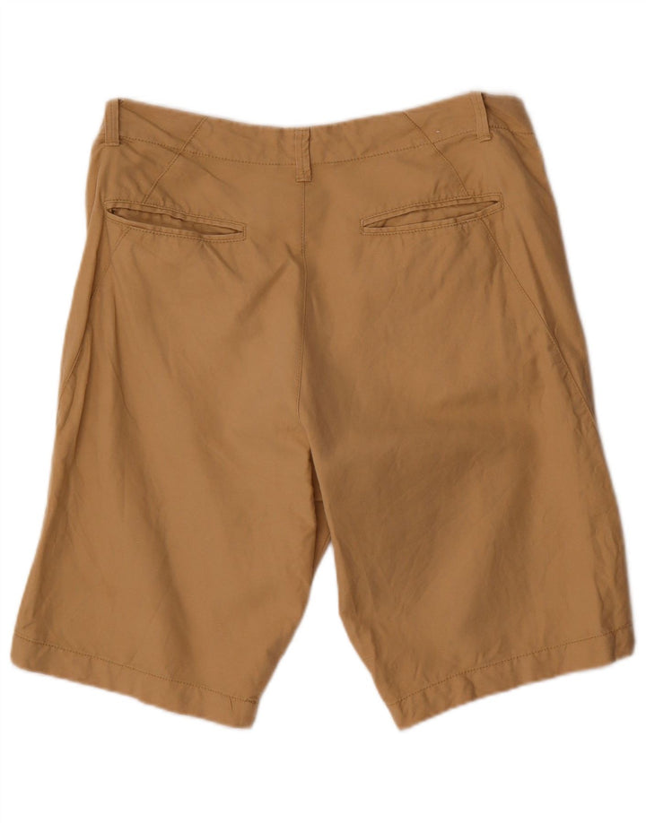Benetton Herre Chino Shorts IT 48 Medium W34 Beige Bomuld