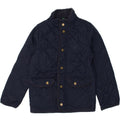 BENETTON Boys Quilted Jacket 6-7 Years Small  Navy Blue Polyamide | Vintage Benetton | Thrift | Second-Hand Benetton | Used Clothing | Messina Hembry 