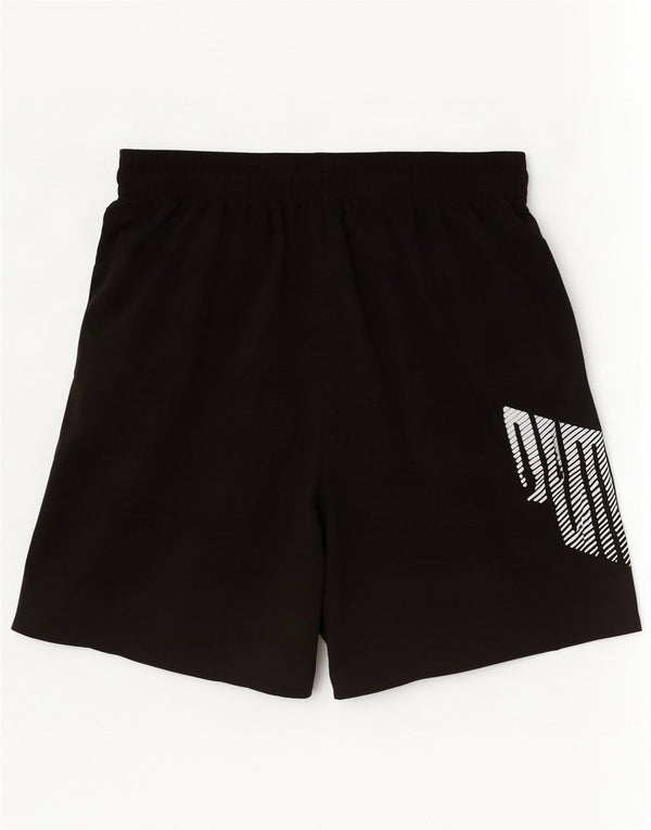 Puma Herre grafiske sportsshorts 2XL sort polyester