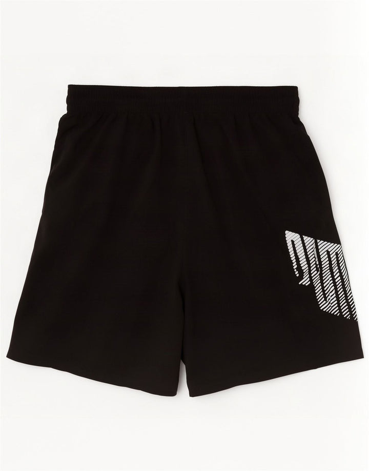Puma Herre grafiske sportsshorts 2XL sort polyester