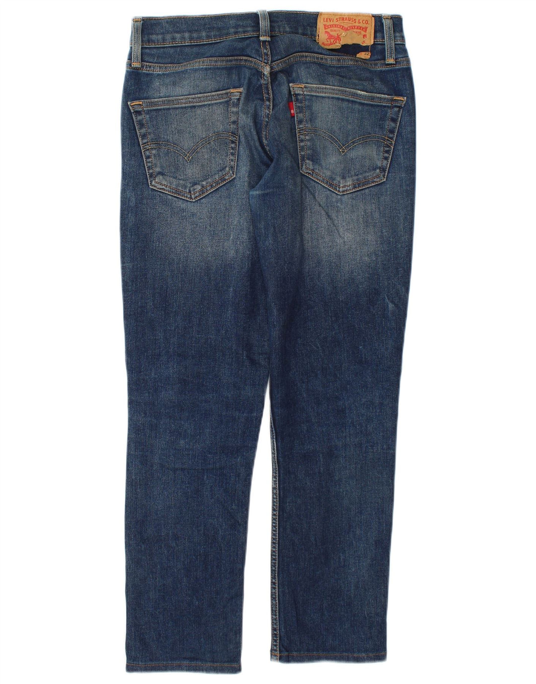 Levi's Slim Jeans til mænd W28 L28 blå bomuld