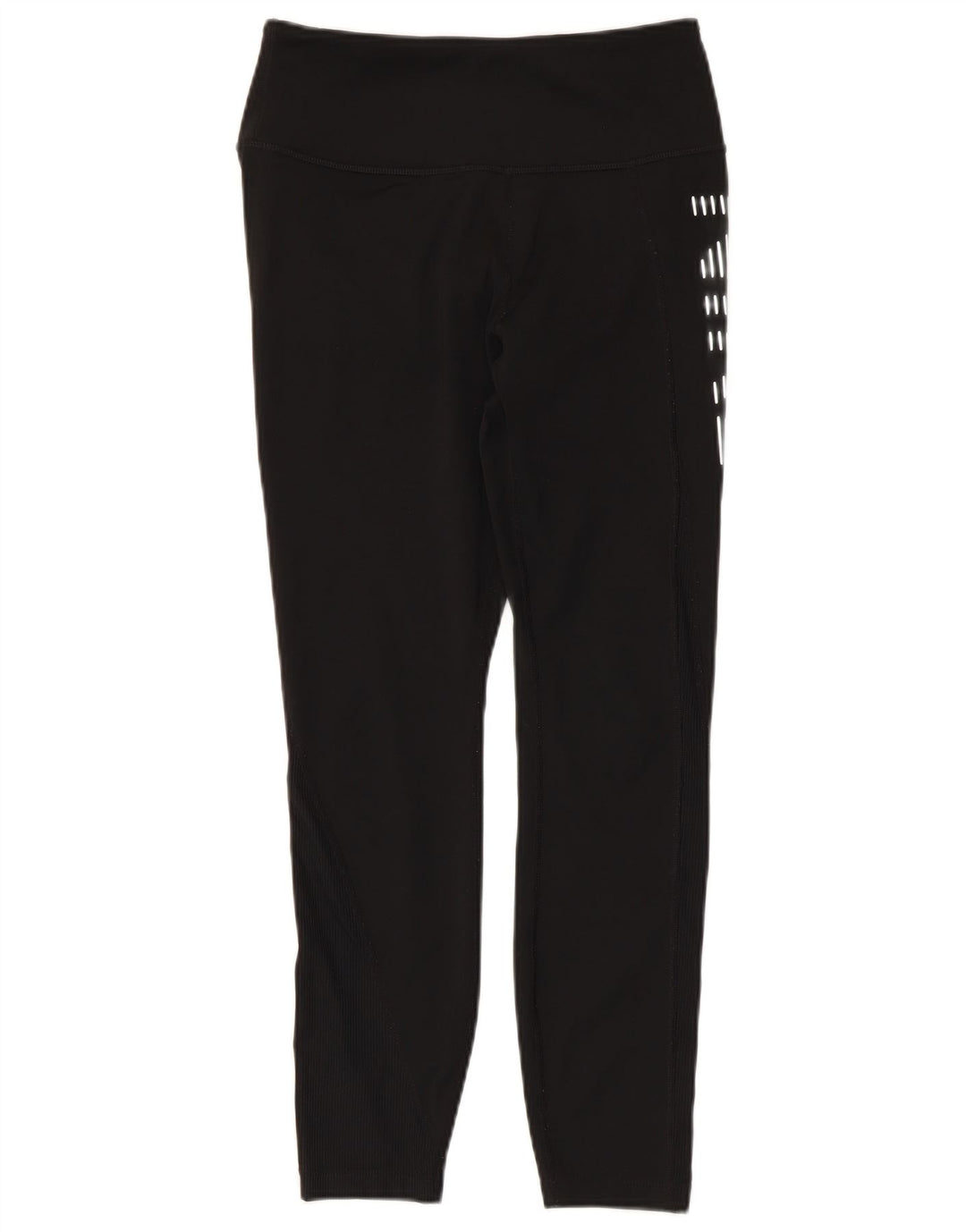 Nike Dame Grafiske Leggings UK 8 Small Black Polyester