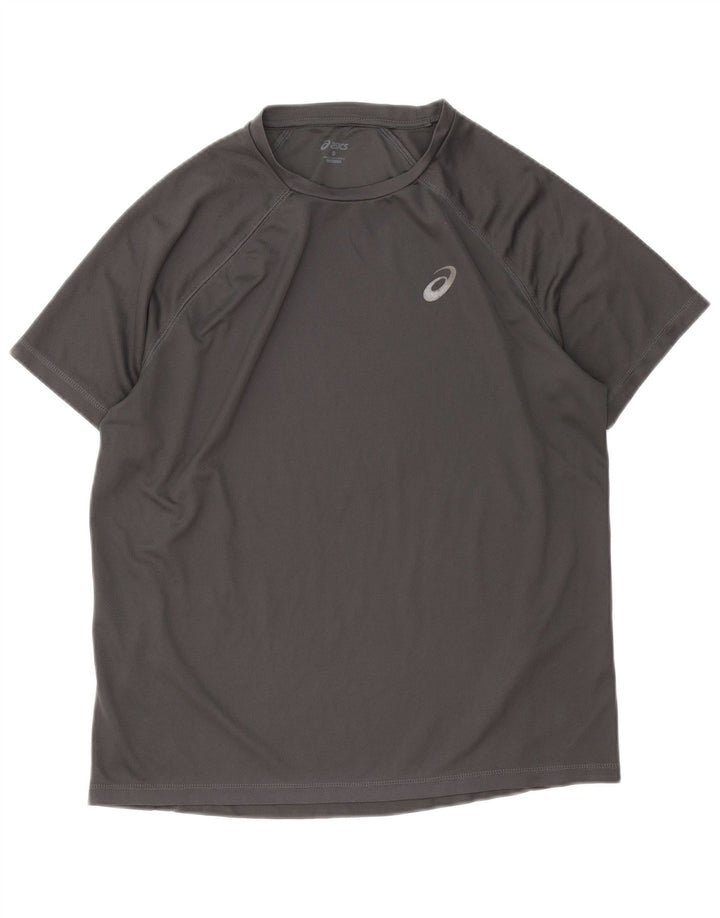 Asics Herre T-Shirt Top Stor Grå Polyester