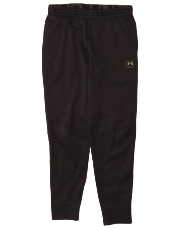 Under Armour Boys Grafisk træningsdragt Bukser Joggers 13-14 år XL Sort
