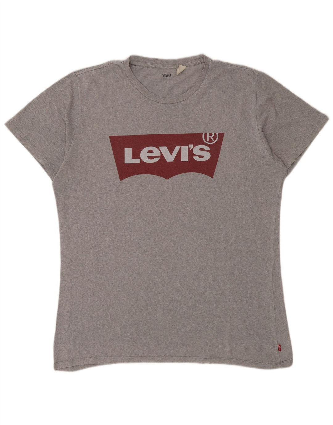 Levi's Herre grafisk T-shirt Top Stor Grå Flecked