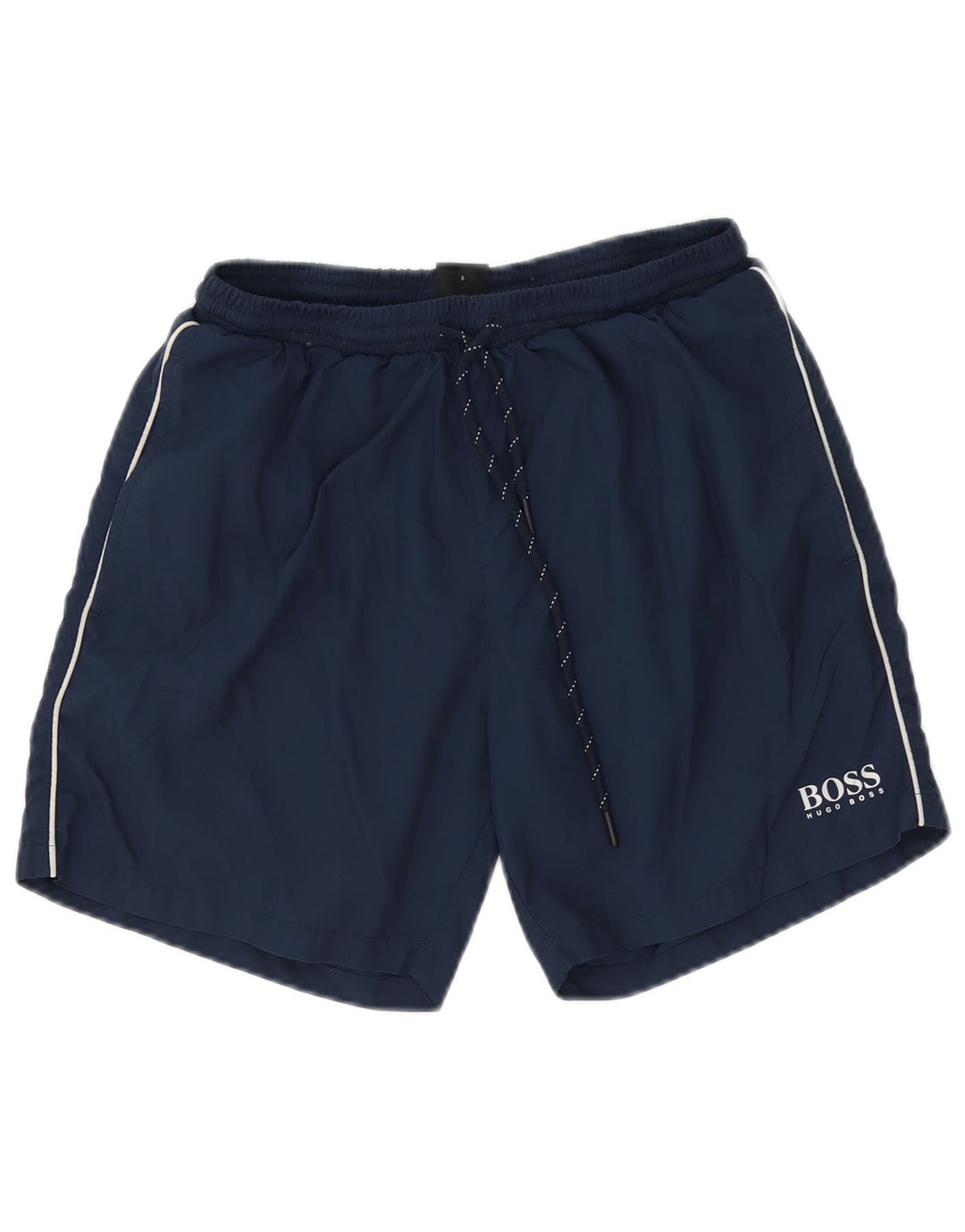 Hugo Boss Badeshorts til mænd Små marineblå polyester
