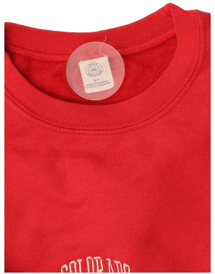 Urban Outfitters Herre Grafisk Sweatshirt Jumper Lille Rød