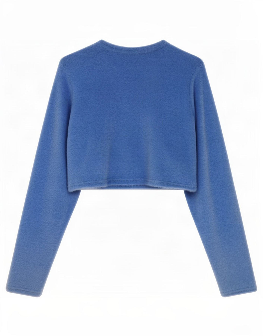 Zara Womens Bolero Jumper UK 10 Small Blue Nylon