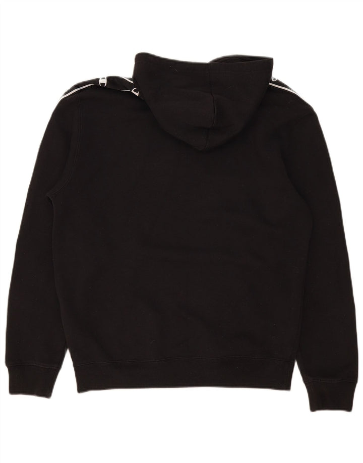 Champion Herre grafisk hættetrøje Jumper Medium Sort bomuld