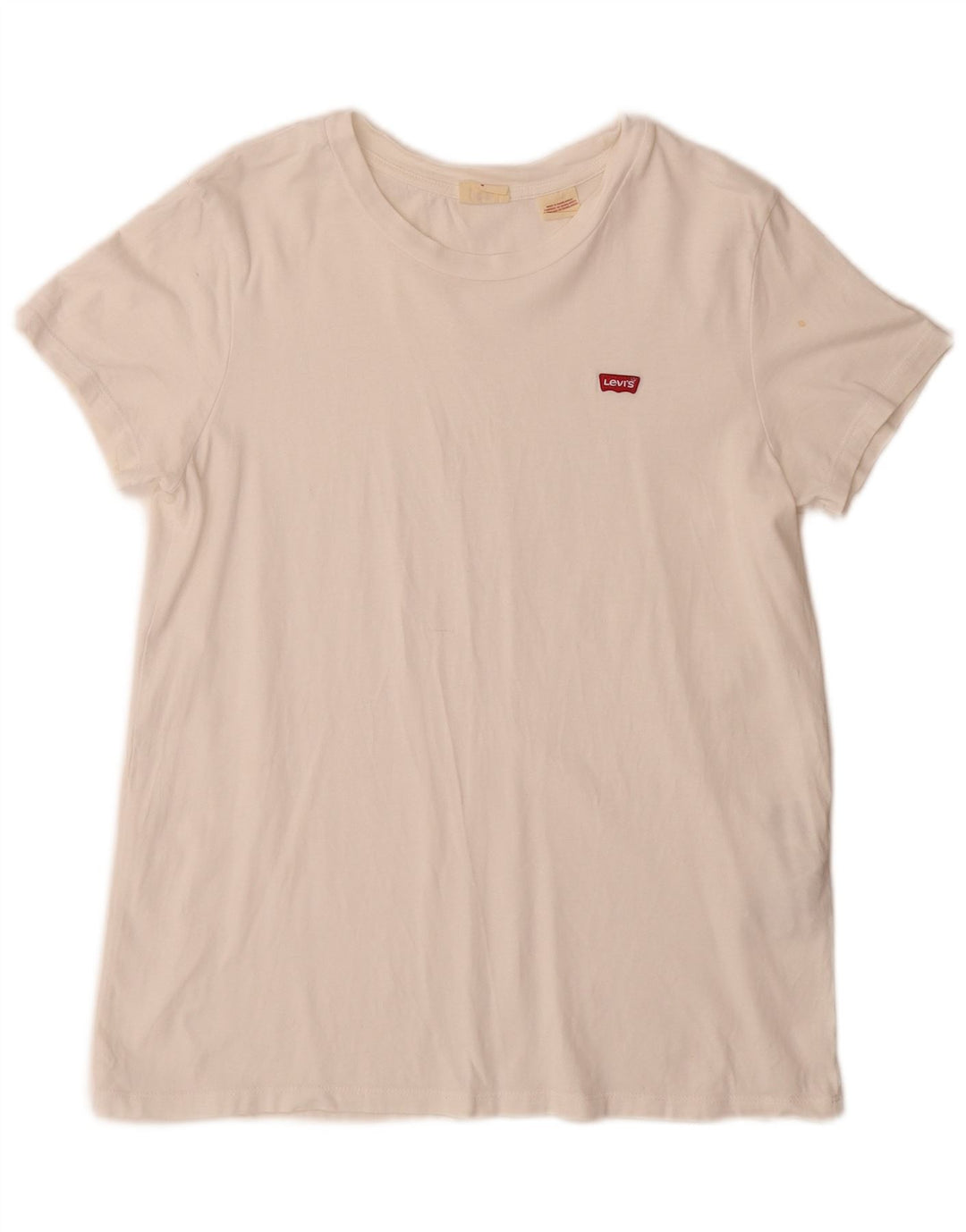 Levi's Herre T-Shirt Top Medium Hvid Bomuld
