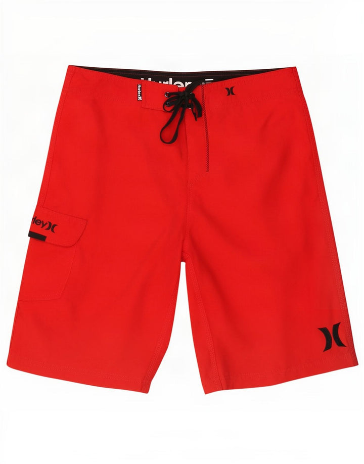 Hurley Badeshorts til mænd Medium rød polyester