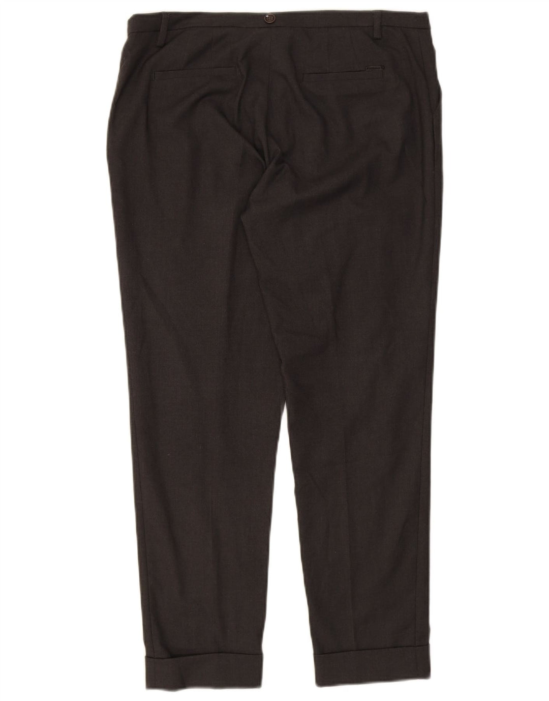 LIU JO Womens Slim Chino Trousers W29 L27 Grey Polyester