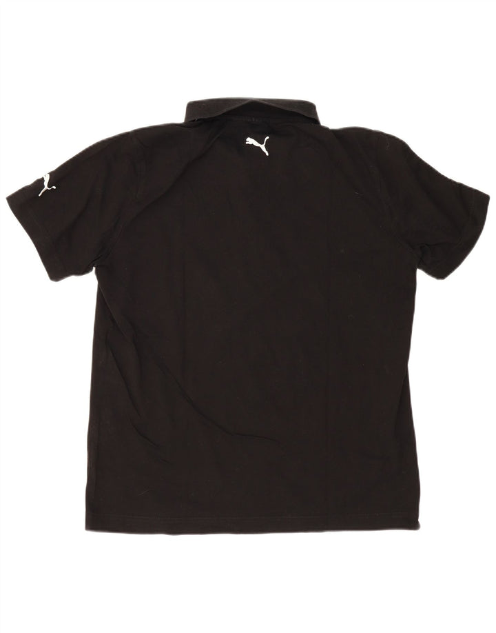 Puma herre poloskjorte stor sort bomuld