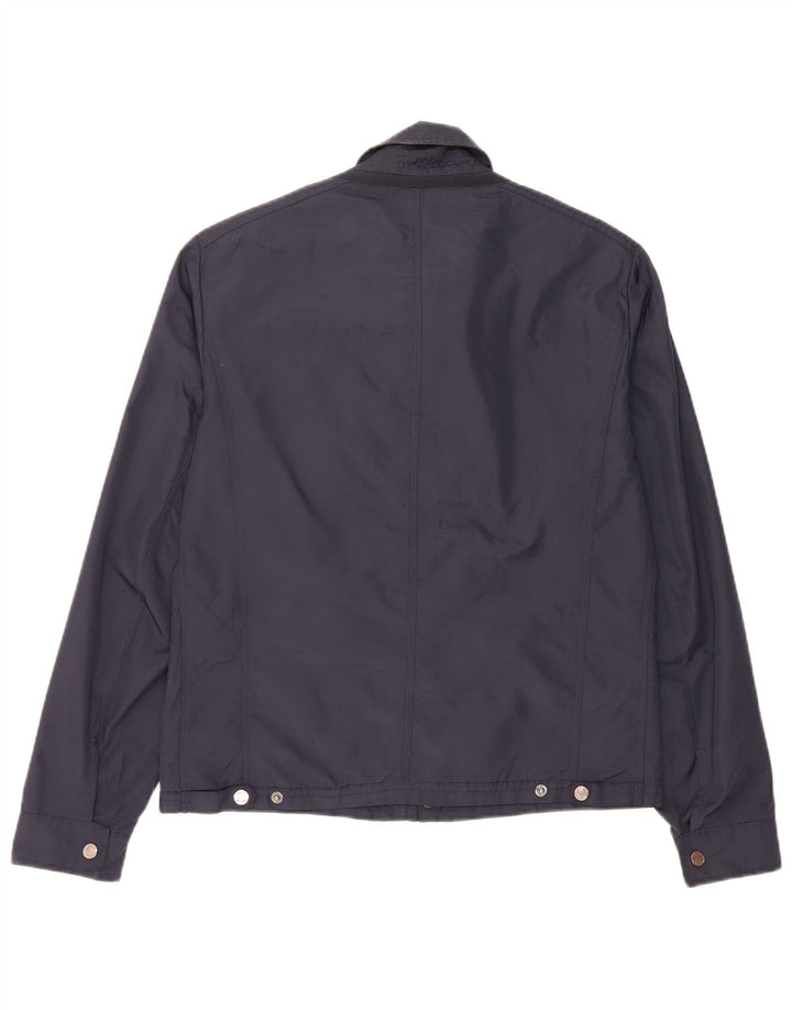 GEOX RESPIRA Herre Utility Jacket UK 36 Small Navy Blue Polyamide