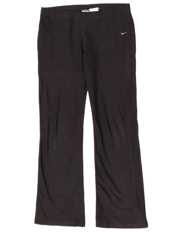 Nike Dame Dri Fit Leggings UK 16/18 XL Sort Polyester