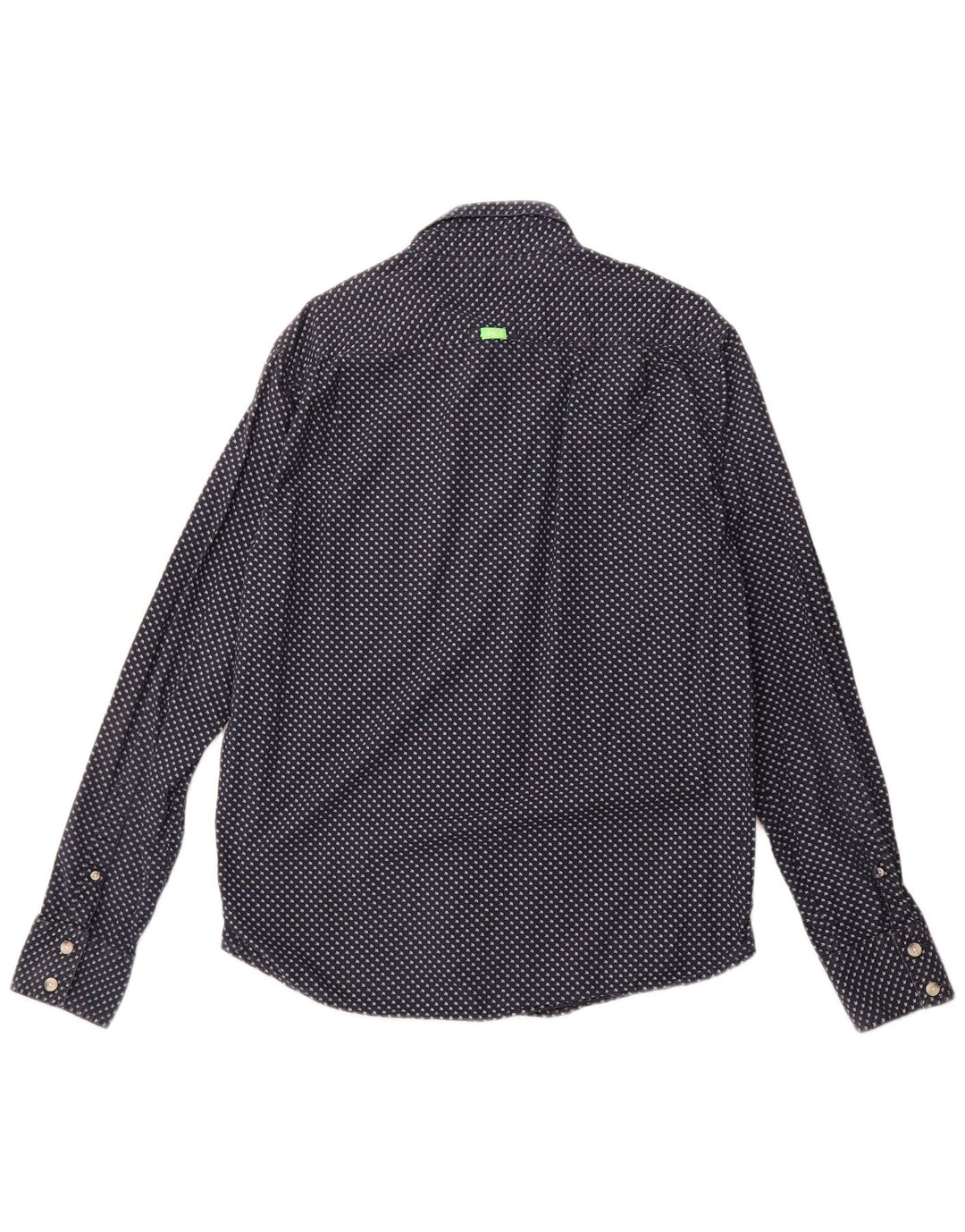 SUPERDRY Grafisk Herreskjorte 2XL Navy Blue Spotted