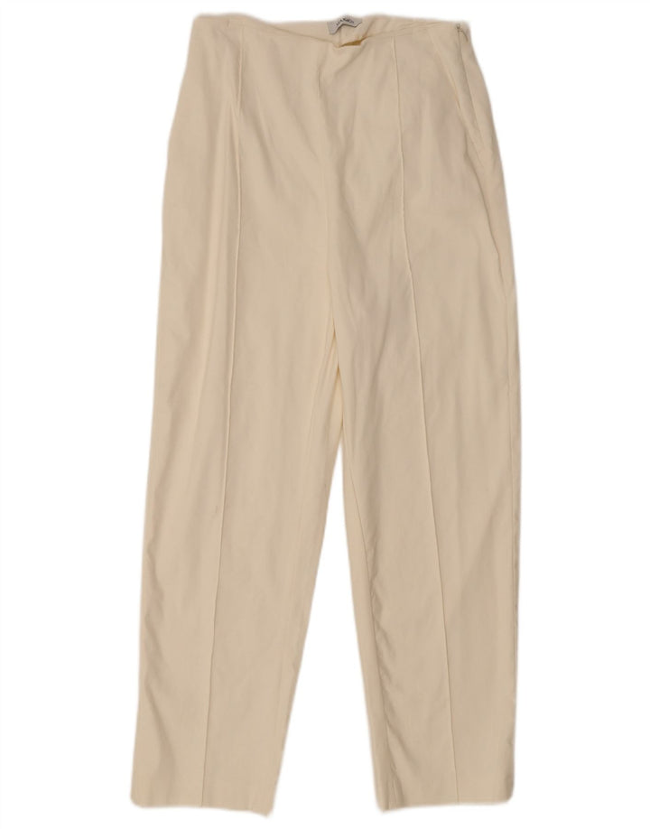 Max & Co. Kvinders tapered cropped bukser W28 L25 Off White