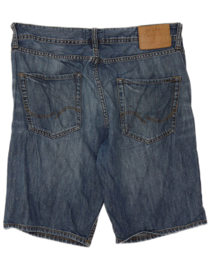 Jack & Jones Herre Regular Fit denimshorts Medium W32 Blå Bomuld