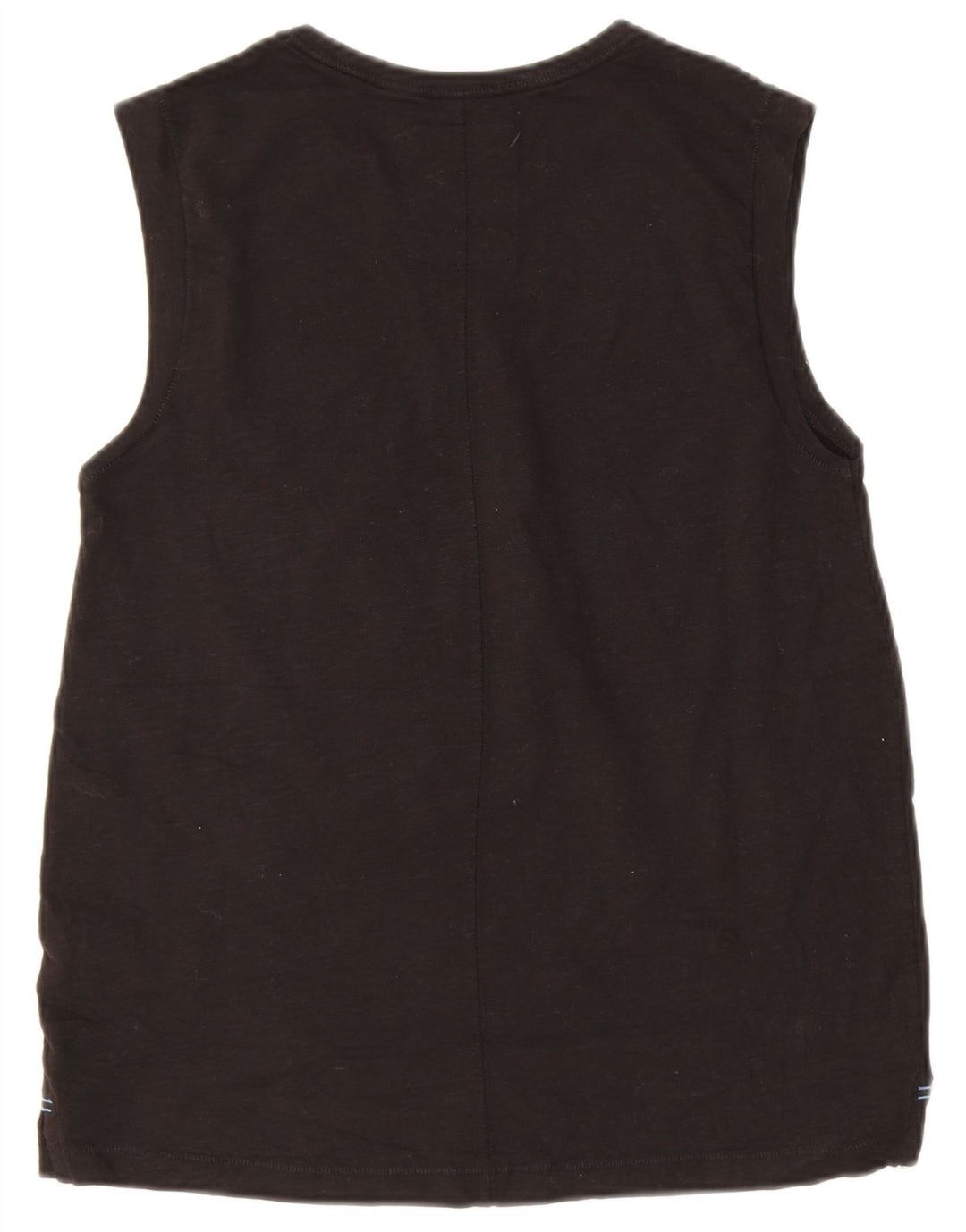 Fat Face Damevest Top UK 10 Small Black Bomuld