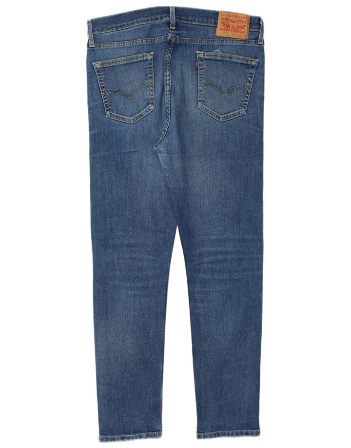 LEVI'S Herre 510 Skinny Jeans W34 L30 Blå Bomuld