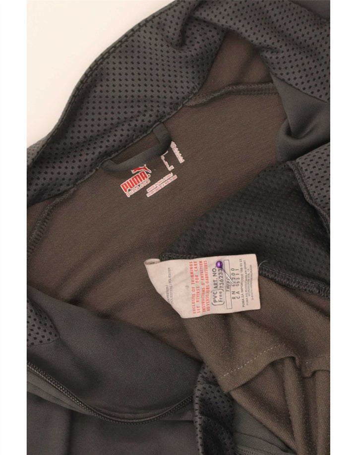 Puma herre grafisk træningsdragt topjakke XL grå polyester