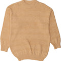 C&A Womens Crew Neck Jumper Sweater UK 10/12 Small Beige Geometric Vintage C&A and Second-Hand C&A from Messina Hembry 