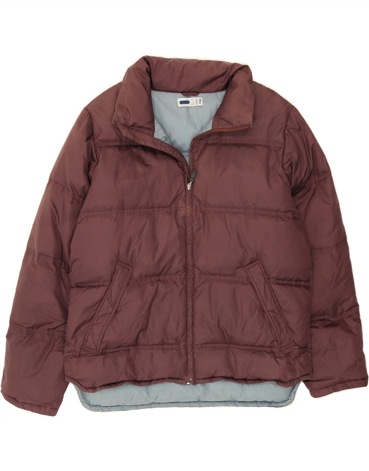 FILA Mens Padded Jacket IT 50 Large Burgundy Polyamide Vintage Fila and Second-Hand Fila from Messina Hembry 