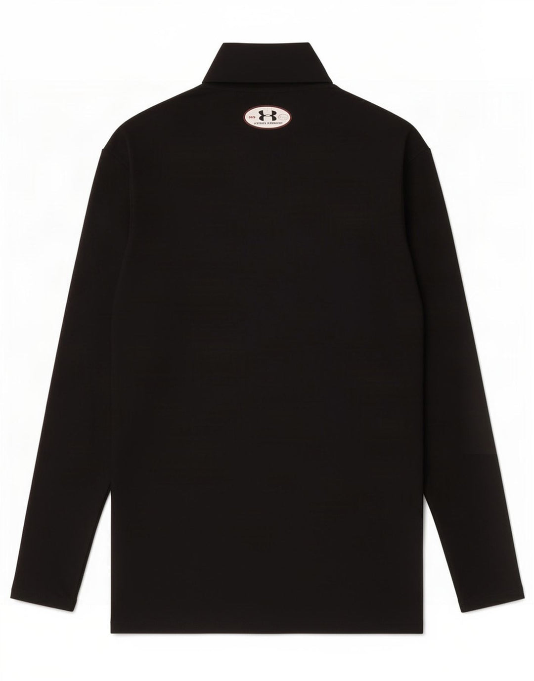 Under Armour Herre Top Langærmet Medium Sort Nylon