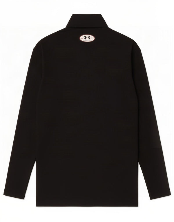 Under Armour Herre Top Langærmet Medium Sort Nylon