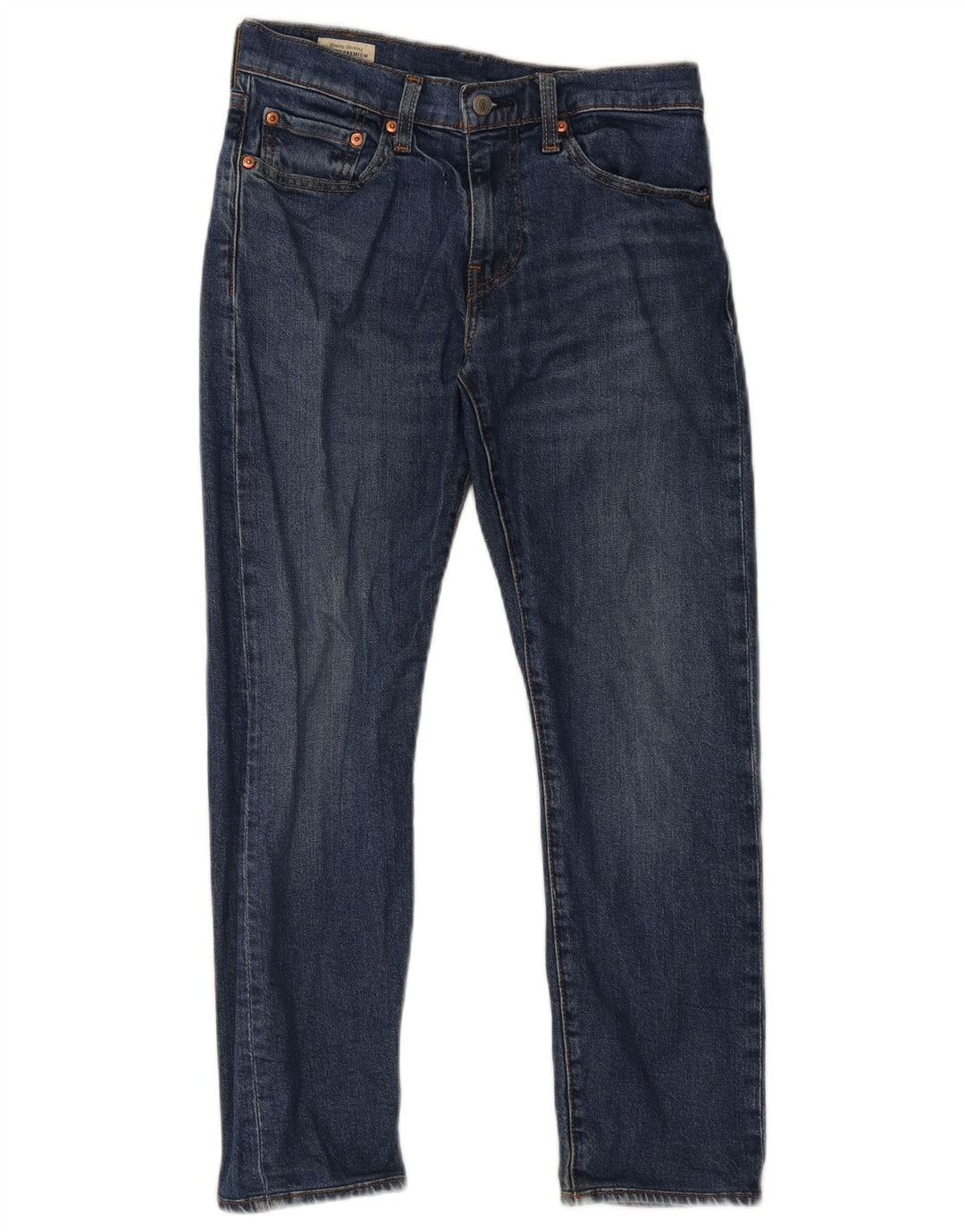 Levi's Herre 502 tilspidsede jeans W28 L26 blå bomuld