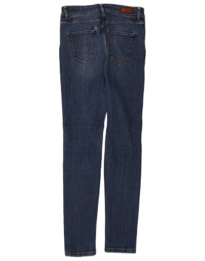 MASSIMO DUTTI Dame Skinny Jeans W26 L29 Blå Bomuld