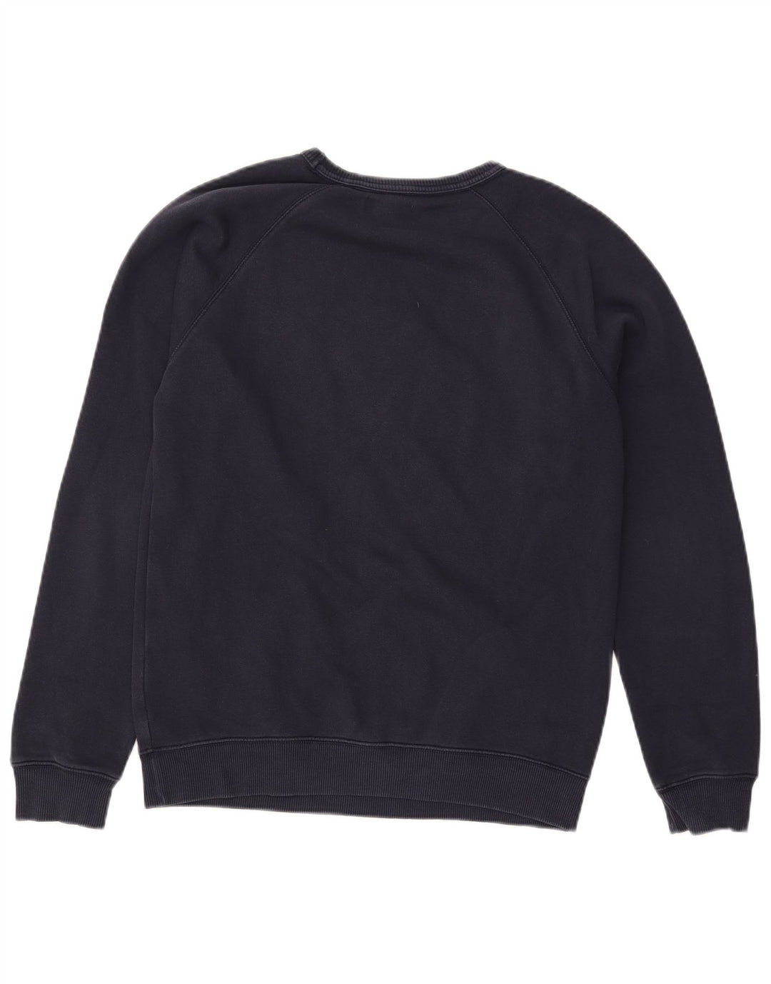 Adidas grafisk sweatshirt til mænd, lille marineblå bomuld