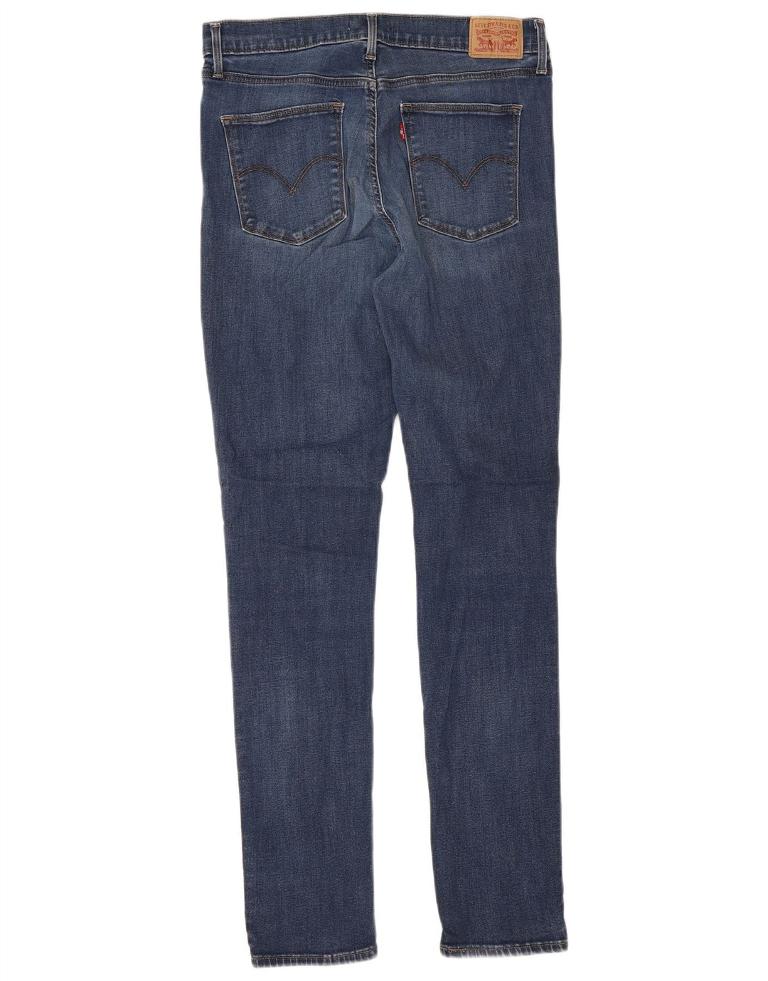 Levi's Dame Slankende Skinny Jeans W32 L32 Blå Bomuld
