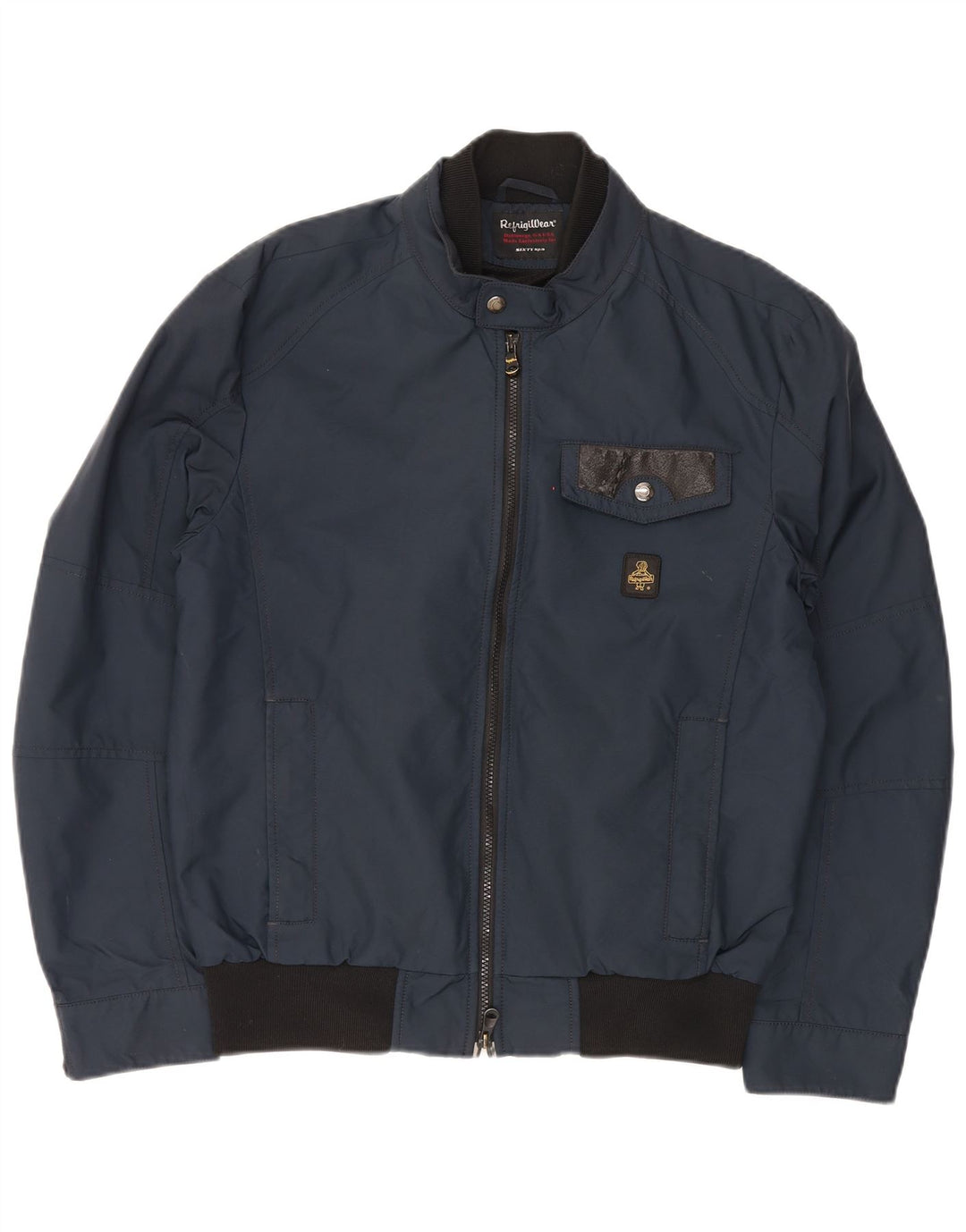 Refrigiwear Herre Bomber Jacket UK 40 Large Navy Blue Polyamide