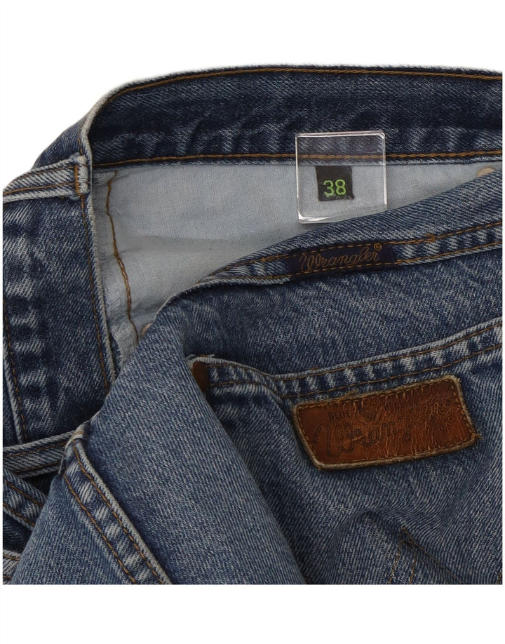 WRANGLER Mens Straight Jeans W38 L30 Blue