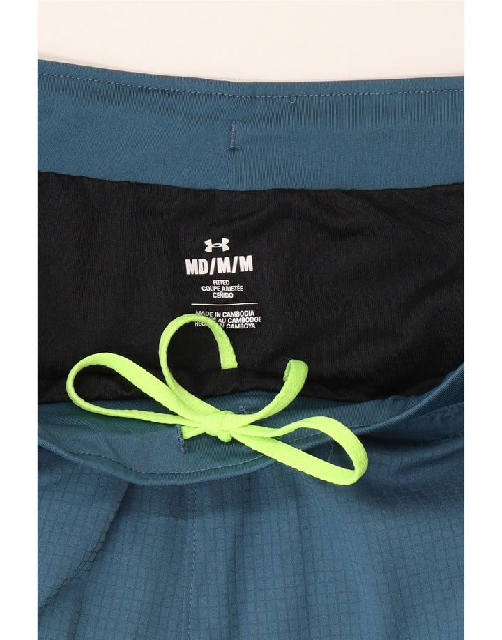Under Armour Herre Sportshorts Medium Blue Colourblock Polyester