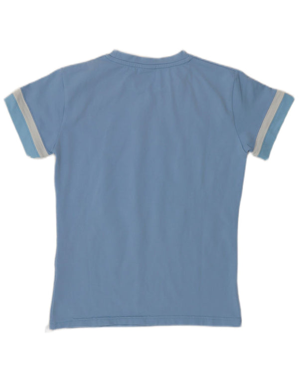 Nike T-shirt top til kvinder DK 14/16 stor blå farveblok