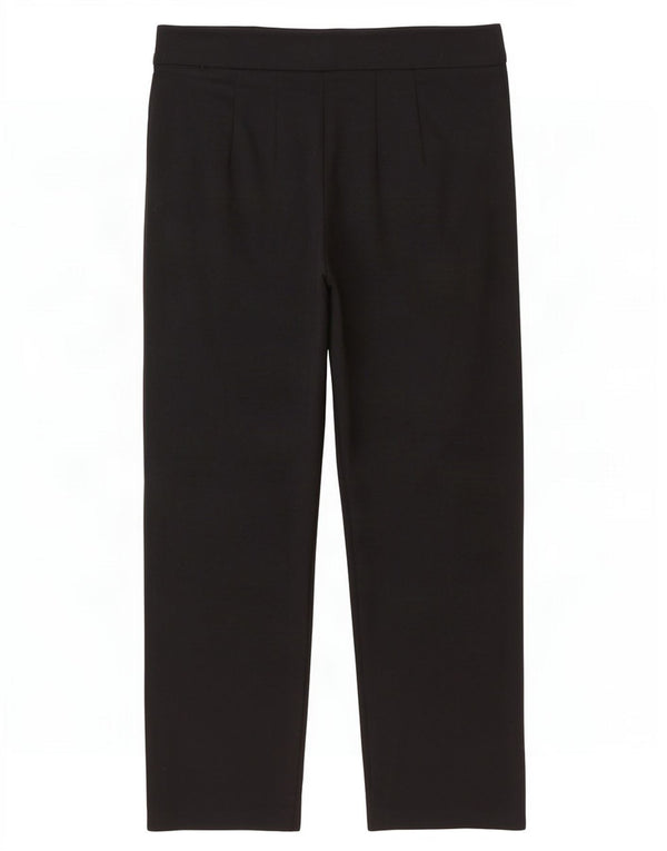 Marks & Spencer Lige fritidsbukser til kvinder UK 12 Medium W30 L28 Sort