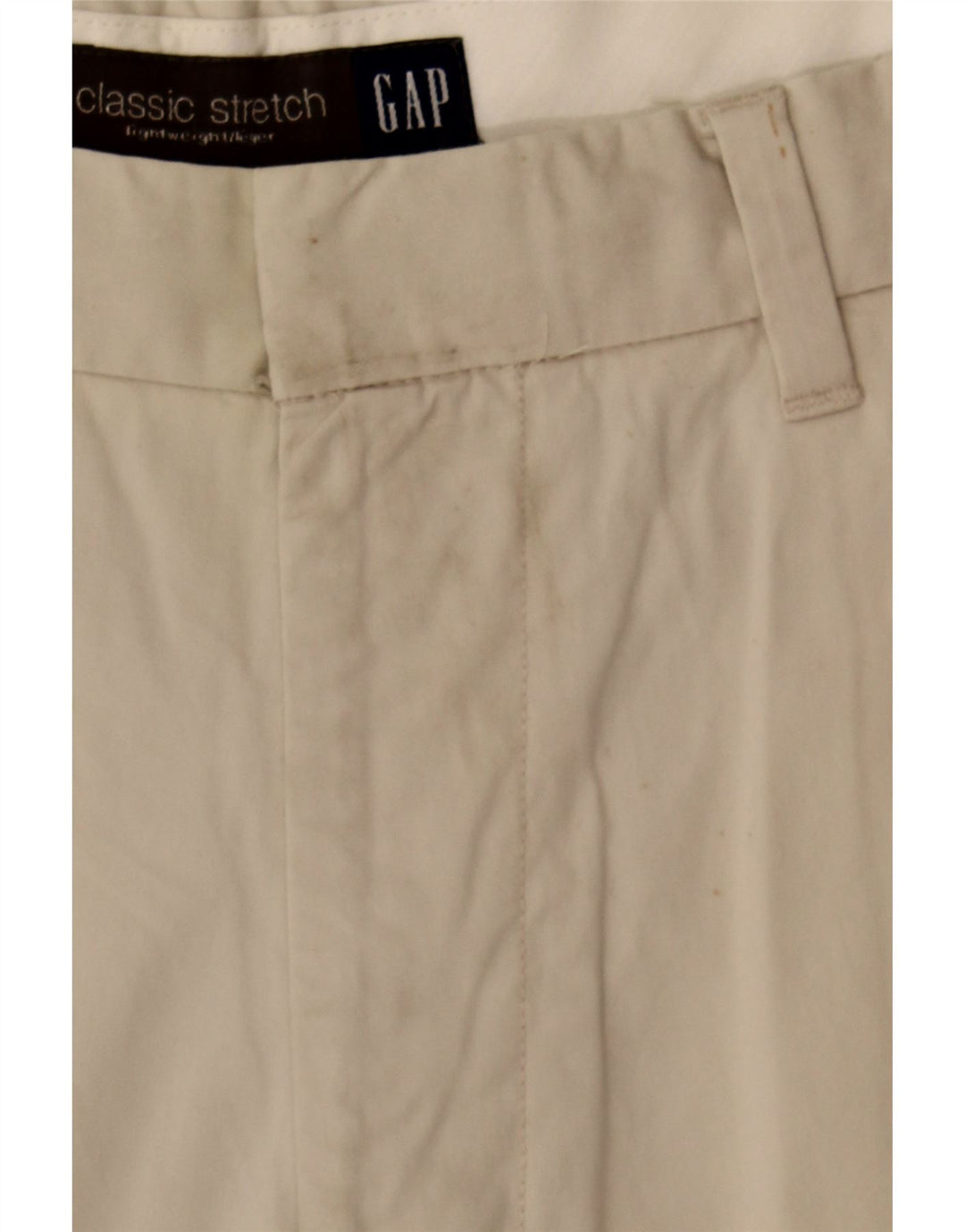 GAP Mens Classic Chino Shorts W32 Medium Beige Cotton Vintage Gap and Second-Hand Gap from Messina Hembry 