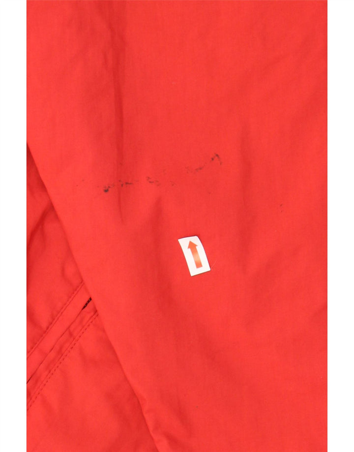 HELLY HANSEN Mens Big & Tall Rain Jacket UK 42 XL Red Nylon Vintage Helly Hansen and Second-Hand Helly Hansen from Messina Hembry 