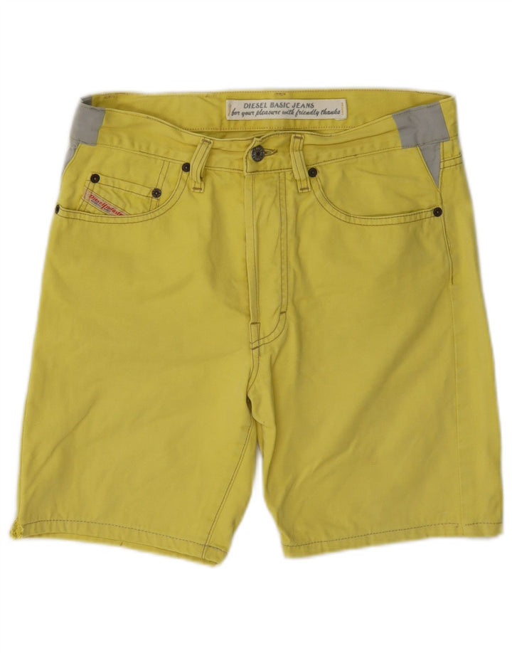 Diesel Casual Shorts til kvinder W29 Medium Gul Bomuld
