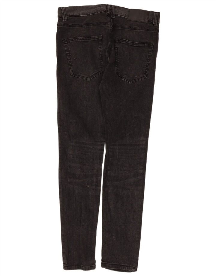 French Connection Skinny Jeans til mænd W32 L32 Sort bomuld