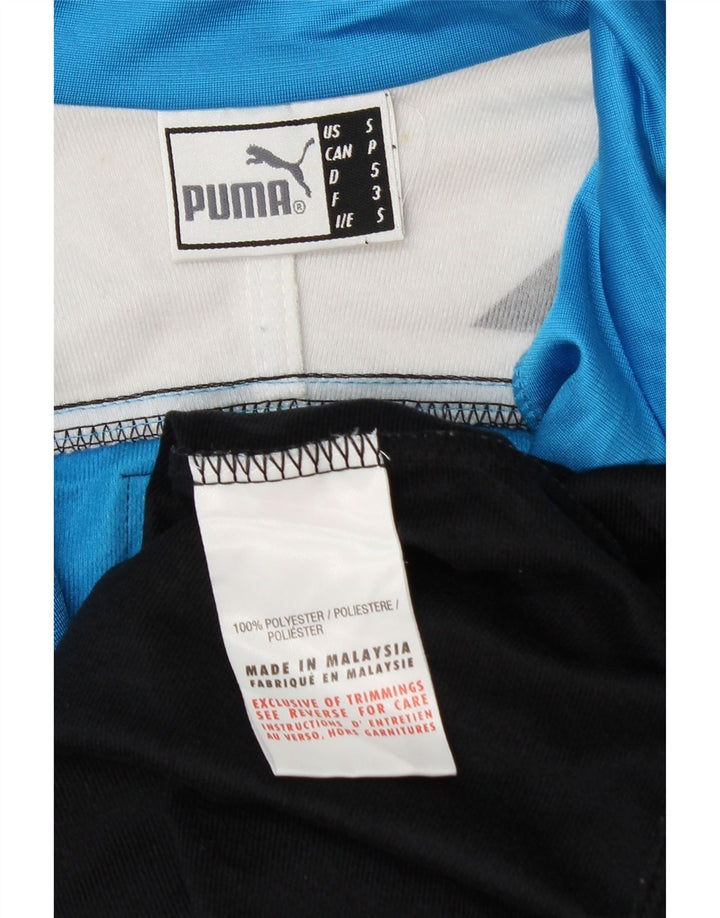 PUMA Grafisk træningsdragt jakke til mænd Lille sort Colourblock Polyester