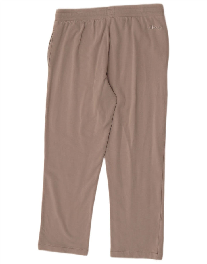 Ellesse Womens Træningsdragt Bukser UK 14 Medium Grey Bomuld