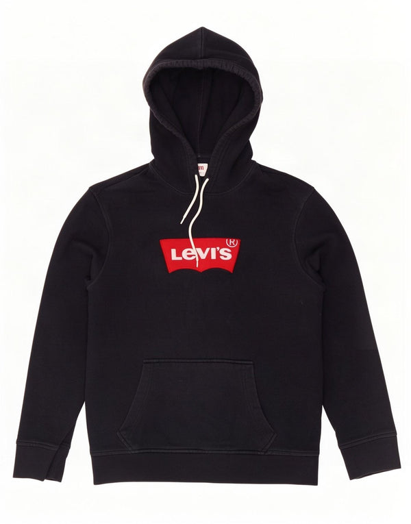 Levi's Grafisk hættetrøje til mænd mellem marineblå bomuld