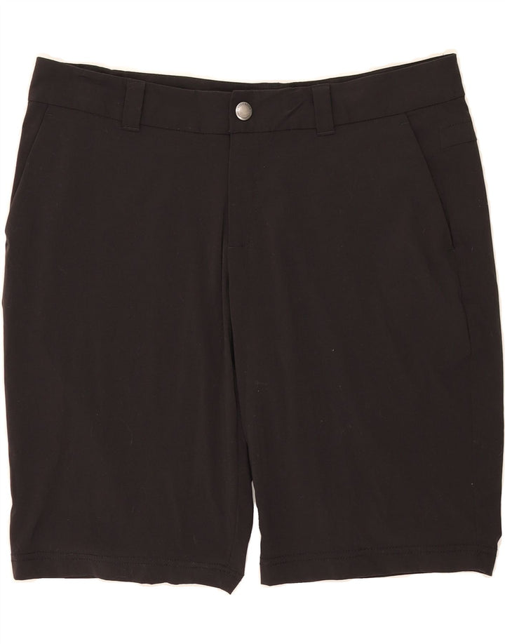 EDDIE BAUER Womens Chino Shorts us 12 Large W36 Black Nylon Vintage Eddie Bauer and Second-Hand Eddie Bauer from Messina Hembry 
