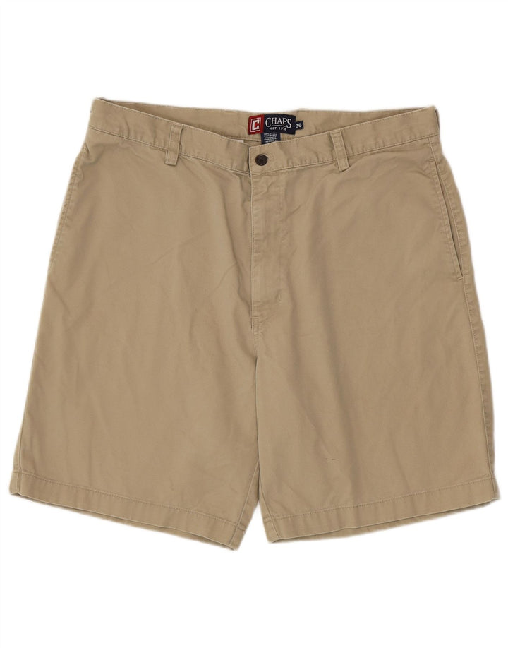 Chaps Herre Chino Shorts W36 Stor Beige Bomuld