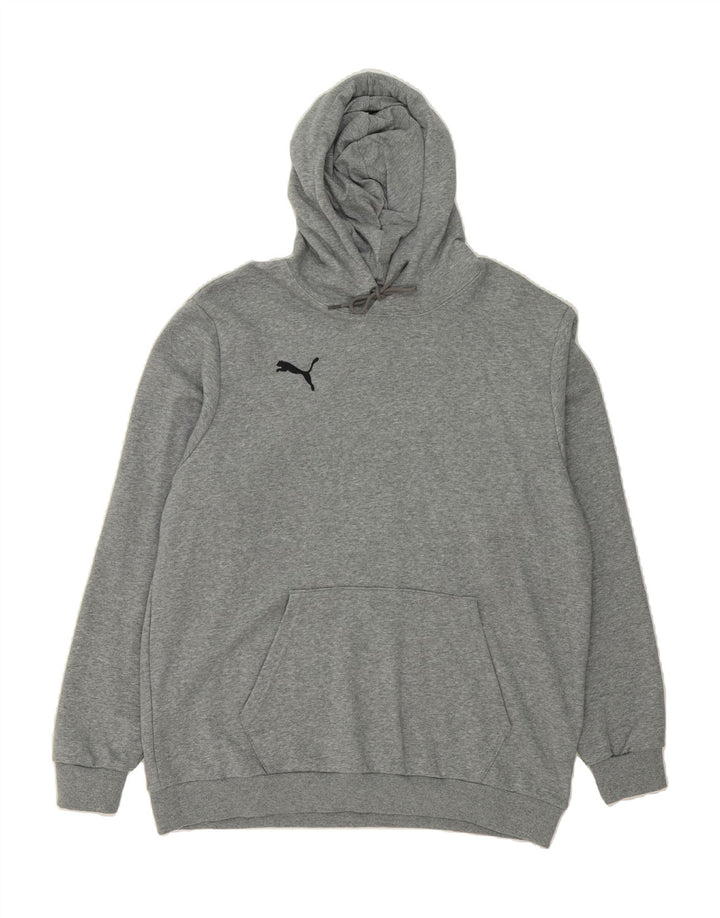 PUMA Mens Hoodie Jumper XL Grey Vintage Puma and Second-Hand Puma from Messina Hembry 